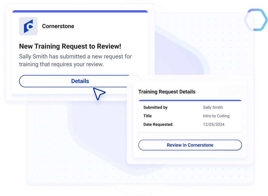 Cornerstone Training Approval