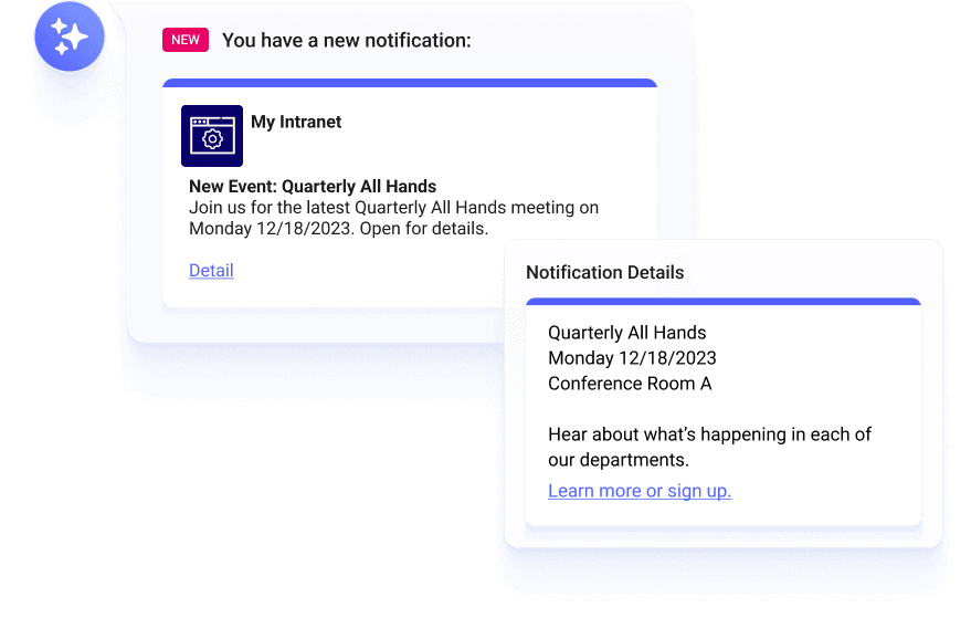 Igloo Company Events UI Example