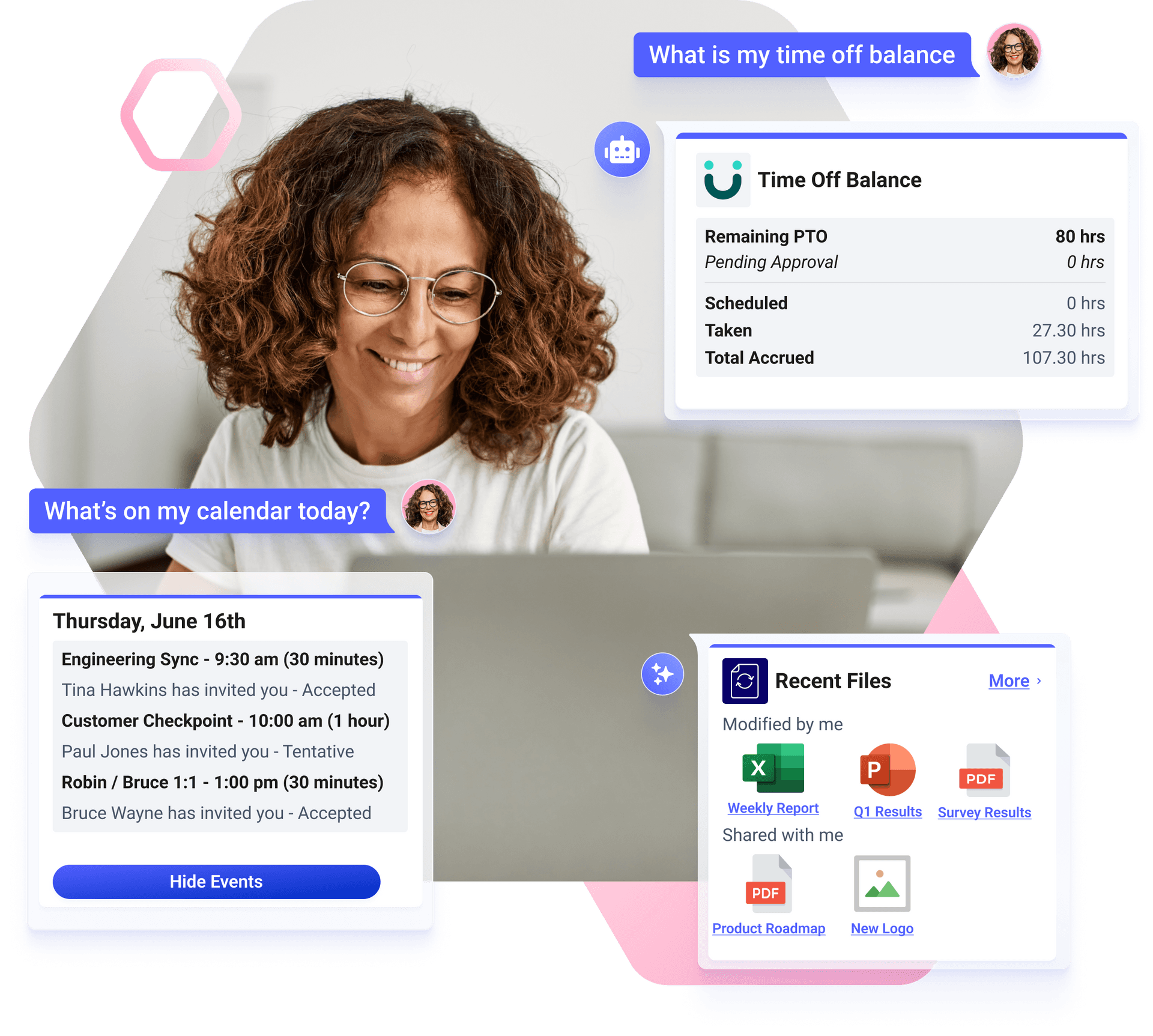 [asset] AI Work Assistant Information Apps